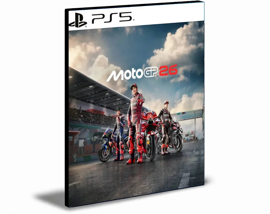 MotoGP 26 Ps5 PRIMÁRIA Mídia Digital
