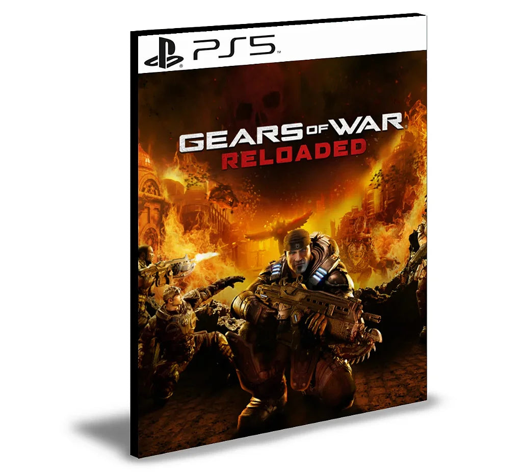 Gears of War Reloaded Ps5 PRIMÁRIA Mídia Digital