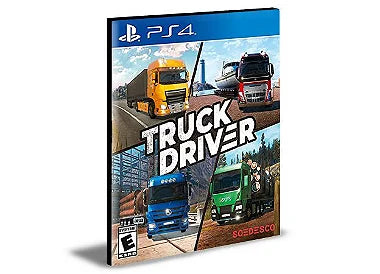 Truck Driver Ps4 e Ps5 PRIMARIA Mídia Digital