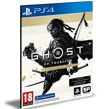 GHOST OF TSUSHIMA DIRETOR CUT PS4 PRIMÁRIA MÍDIA DIGITAL