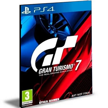 GRAN TURISMO 7 PS4 PRIMÁRIA MÍDIA DIGITAL