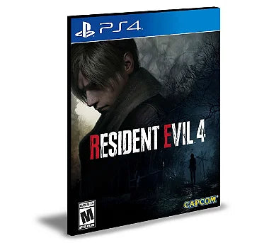 RESIDENT EVIL 4 REMAKE 2023 PS4 PRIMÁRIA MÍDIA DIGITAL