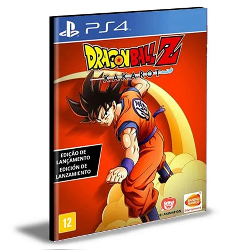 DRAGON BALL Z KAKAROT - PS4 E PS5 PRIMÁRIA MÍDIA DIGITAL