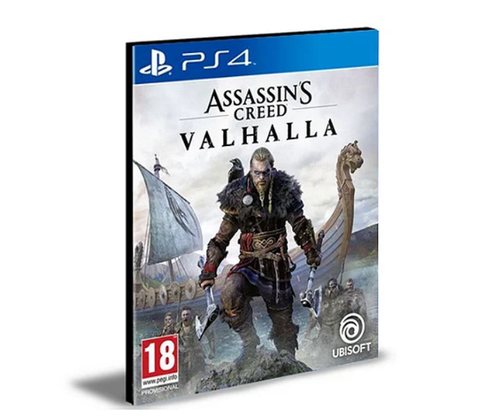 Assassin's Creed Valhalla Ps4 PRIMÁRIA Mídia Digital