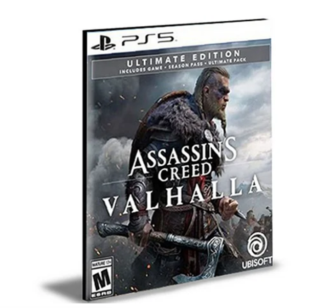 Assassins Creed Valhalla Ultimate Ps5 Português PRIMÁRIA Mídia Digital