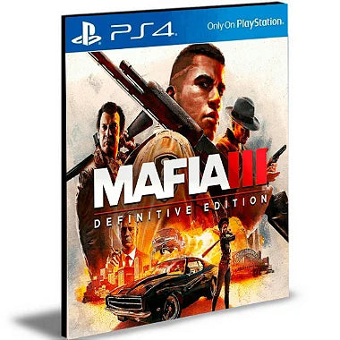 Mafia 3 III Definitive Edition PS4 e PS5 PRIMARIA MÍDIA DIGITAL