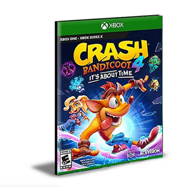 Crash Bandicoot 4 It’s About Time Xbox One e Xbox Series X|S MÍDIA DIGITAL