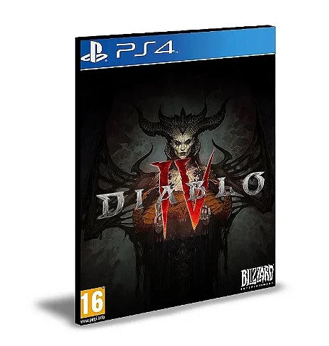DIABLO 4 IV PS4 PRIMÁRIA MÍDIA DIGITAL