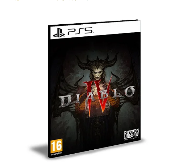 DIABLO 4 IV PS5 PRIMÁRIA MÍDIA DIGITAL