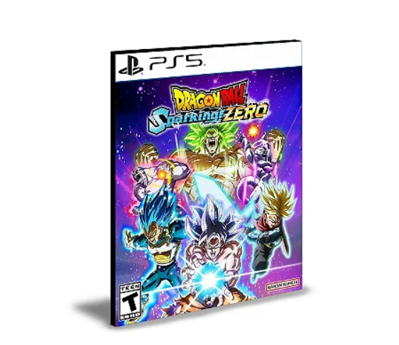 DRAGON BALL SPARKING! ZERO PS5 PRIMÁRIA MÍDIA DIGITAL