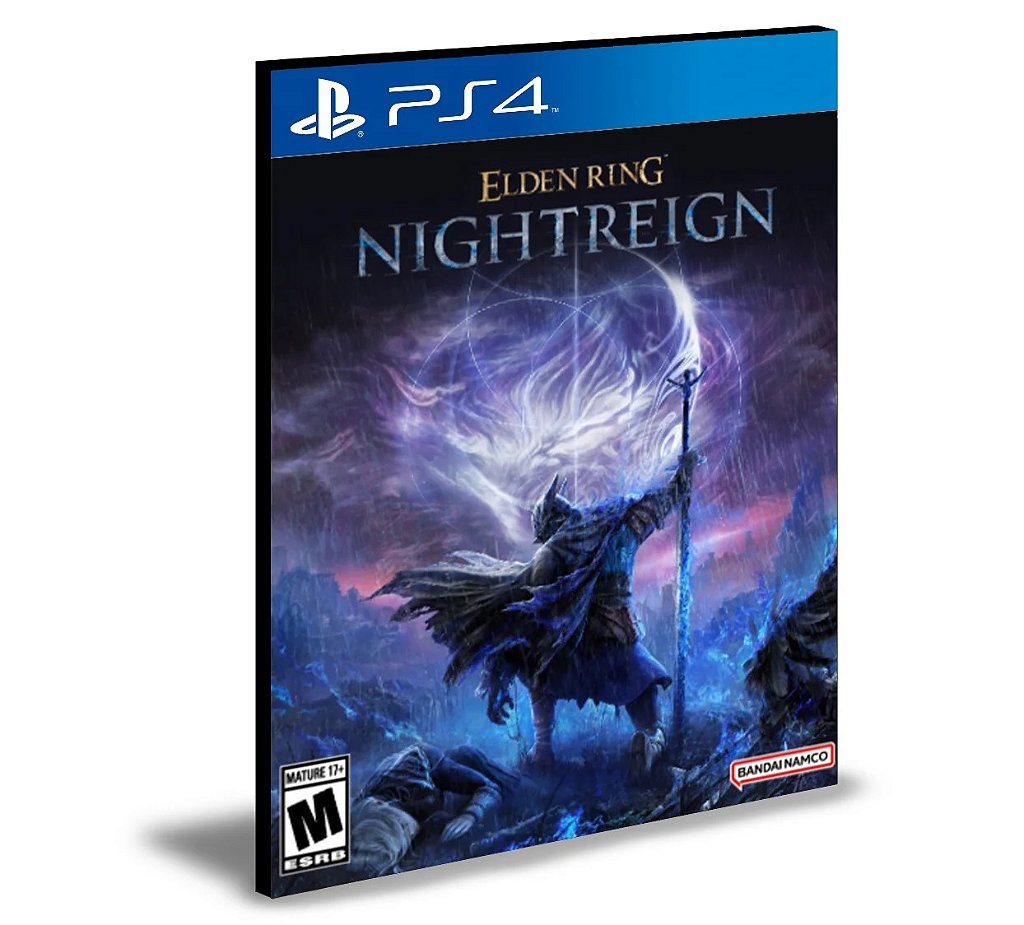ELDEN RING NIGHTREIGN PS4 PRIMÁRIA MÍDIA DIGITAL