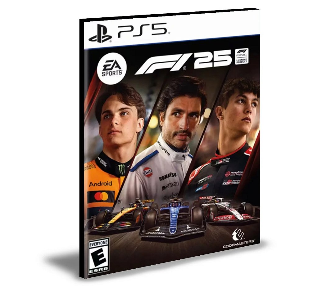 F1 25 Ps5 PRIMÁRIA Mídia Digital