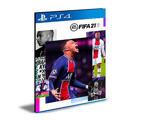FIFA 21 Português Ps4 e Ps5 PRIMÁRIA Mídia Digital