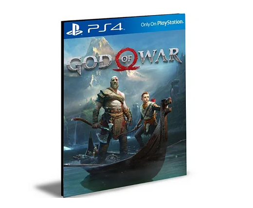 God Of War 4 Ps4 e Ps5 PRIMÁRIA Mídia Digital