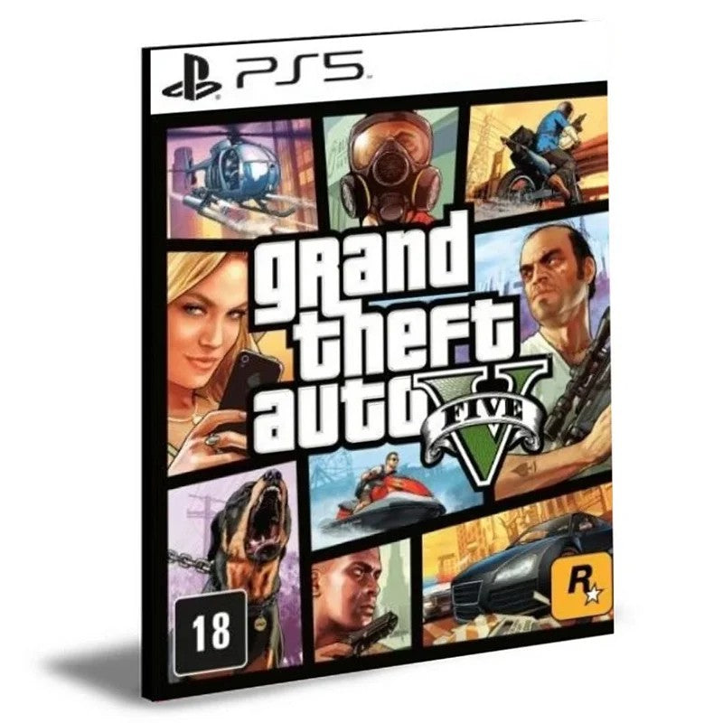 GTA V Ps5 Next Generation PRIMÁRIA Mídia Digital