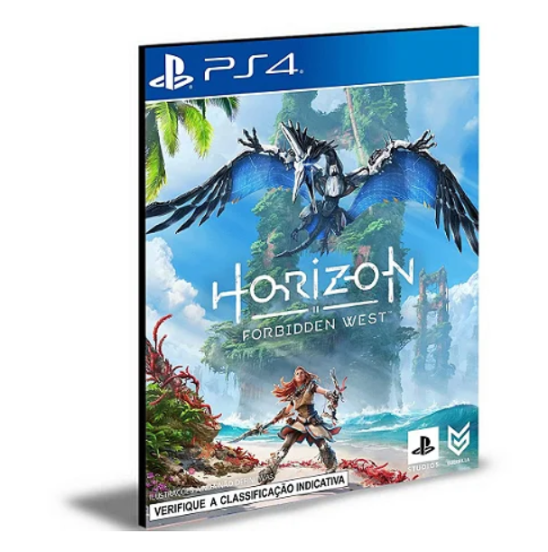 Horizon Forbidden West PS4 E PS5 PRIMÁRIA Mídia Digital