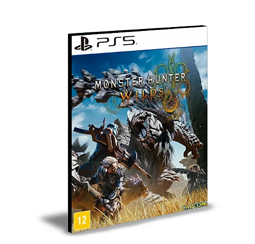 Monster Hunter Wilds Ps5 PRIMÁRIA Mídia Digital