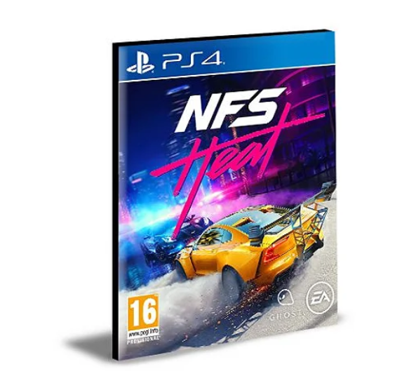 Need for Speed Heat Ps4 e Ps5 Português PRIMÁRIA Mídia Digital