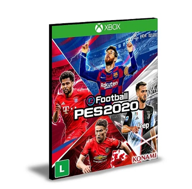 Pes 2020 Xbox One e Series Mídia Digital