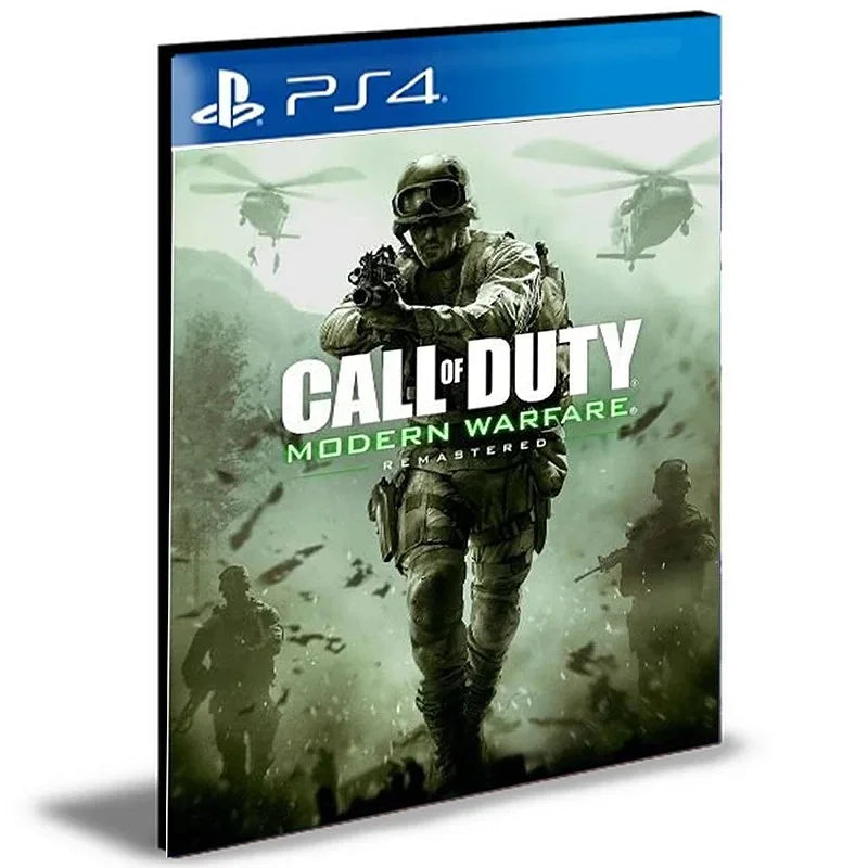 Call of Duty Modern Warfare Remastered Ps4 e Ps5 PRIMARIA Mídia Digital