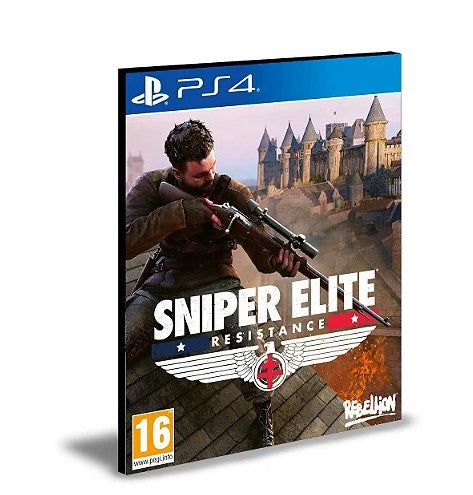 Sniper Elite Resistance Ps4 PRIMÁRIA Mídia Digital