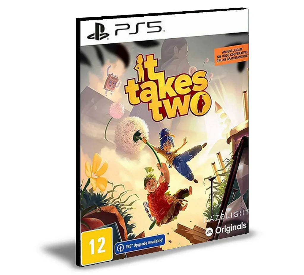 IT TAKES TWO PS5 PRIMÁRIA MÍDIA DIGITAL