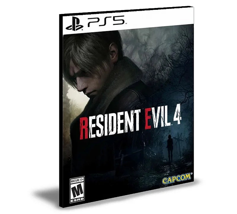 RESIDENT EVIL 4 REMAKE 2023 PS5 PRIMÁRIA MÍDIA DIGITAL