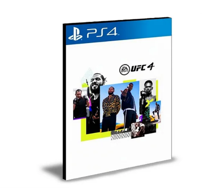 UFC 4 PS4 e PS5 PRIMÁRIA MÍDIA DIGITAL