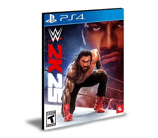 WWE 2K25 PS4 PRIMÁRIA MÍDIA DIGITAL